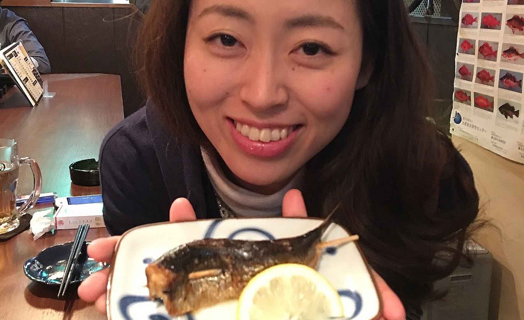 広瀬さんと焼き魚