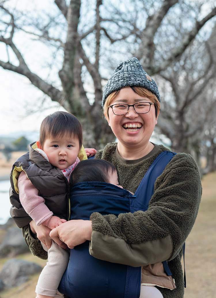 子育ては地方でのびのびと、心にゆとりのある暮らし 前島 都さん
