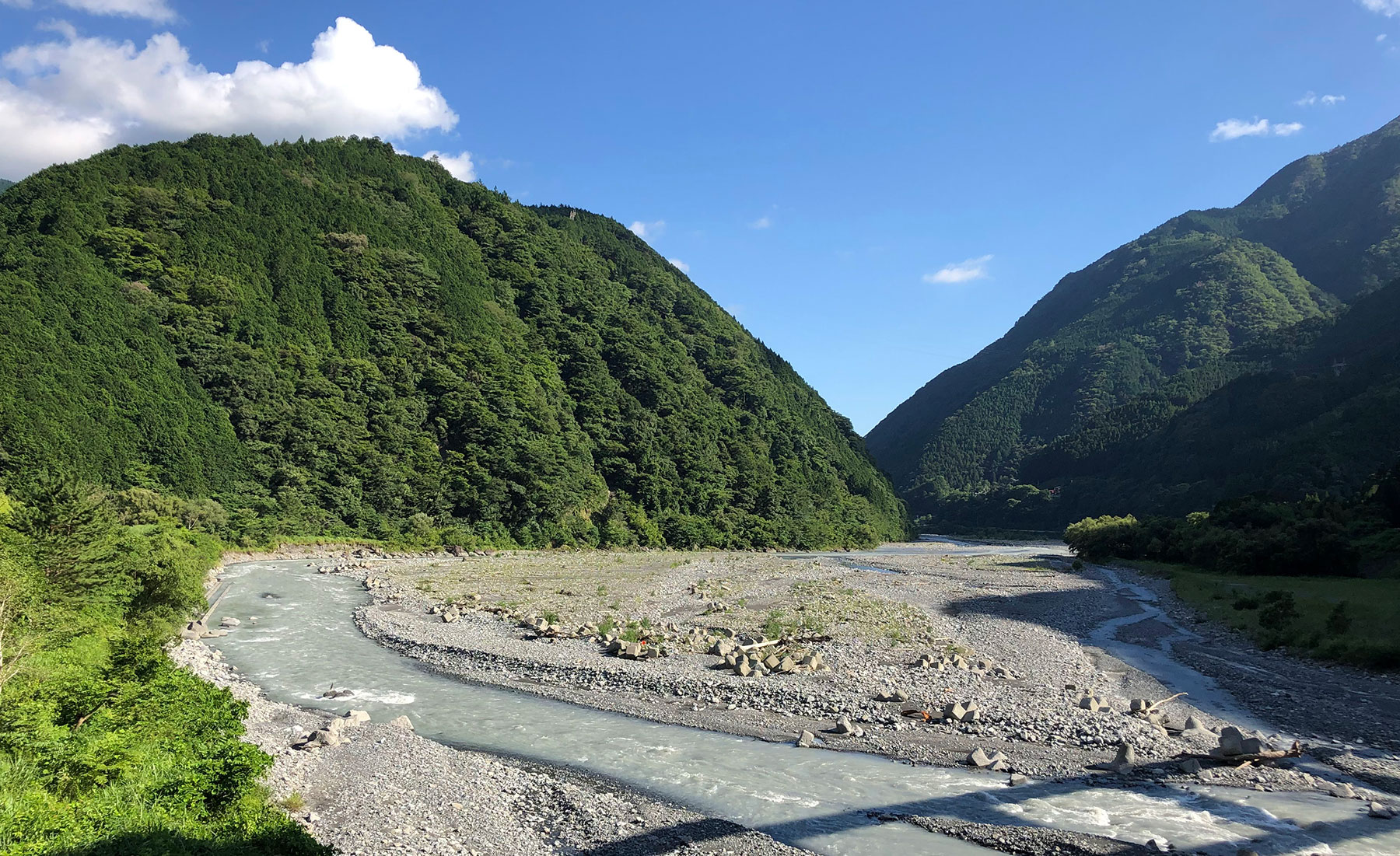 自然豊かなオクシズの風景