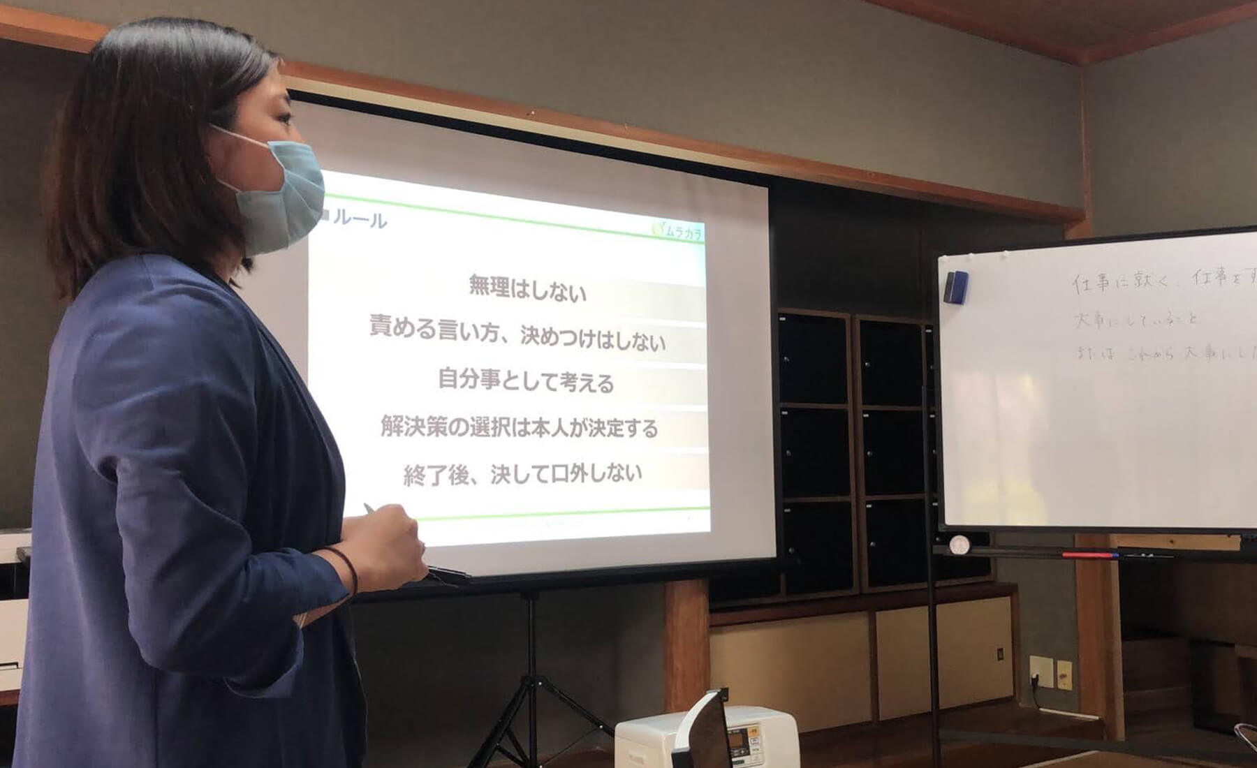 プロジェクト進行中の森田さん