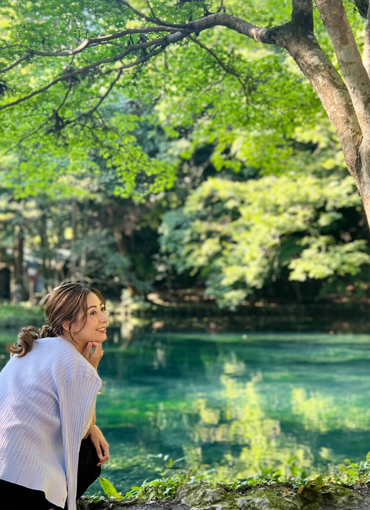 ここは深呼吸ができる… 故郷で見つけた色々な「好き」 尾花 理恵子さん