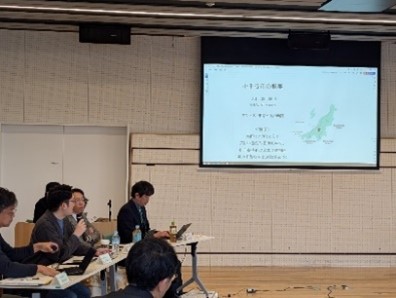 谷口研究生(小千谷市地域おこし協力隊)の発表