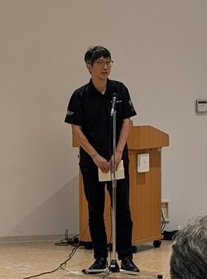 長岡市髙見 真二副市長より、長岡市の成り立ち、いかにして現在の中心市街地が形成されたか等、開催地挨拶。