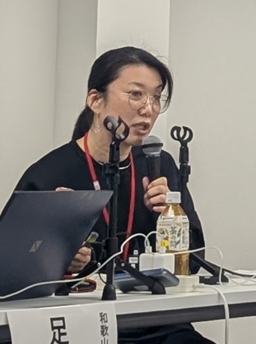 國廣 純子 氏からの事例発表の様子