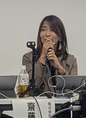 九鬼 麻衣 氏からの事例発表の様子