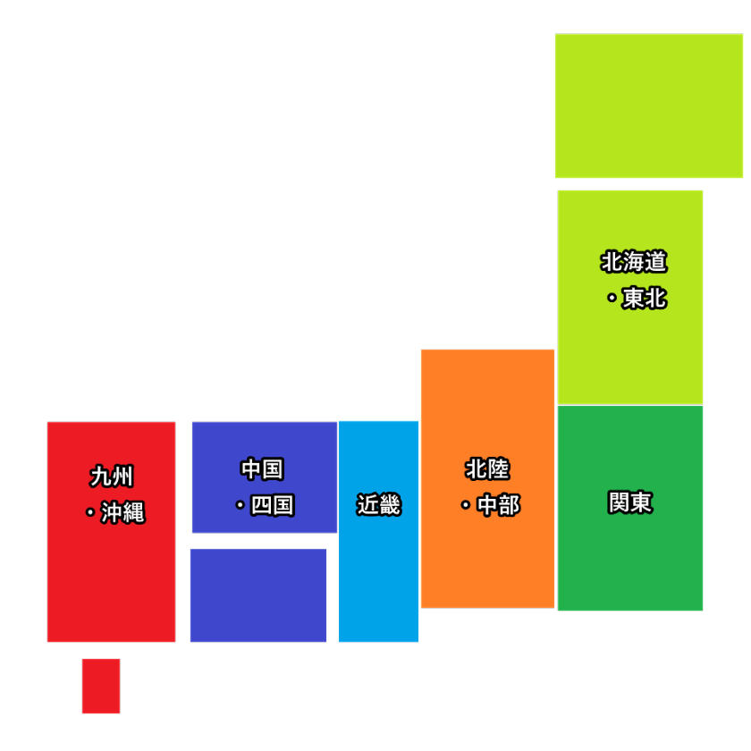 全国都道府県地図